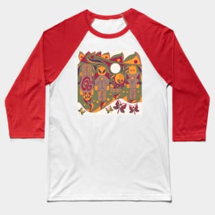 brick in mayan soccer alien toys ecopop Baseball T-Shirt